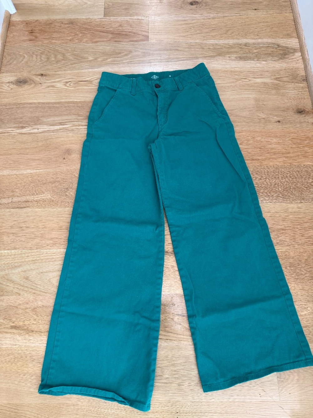 Teal Wide Leg Pants